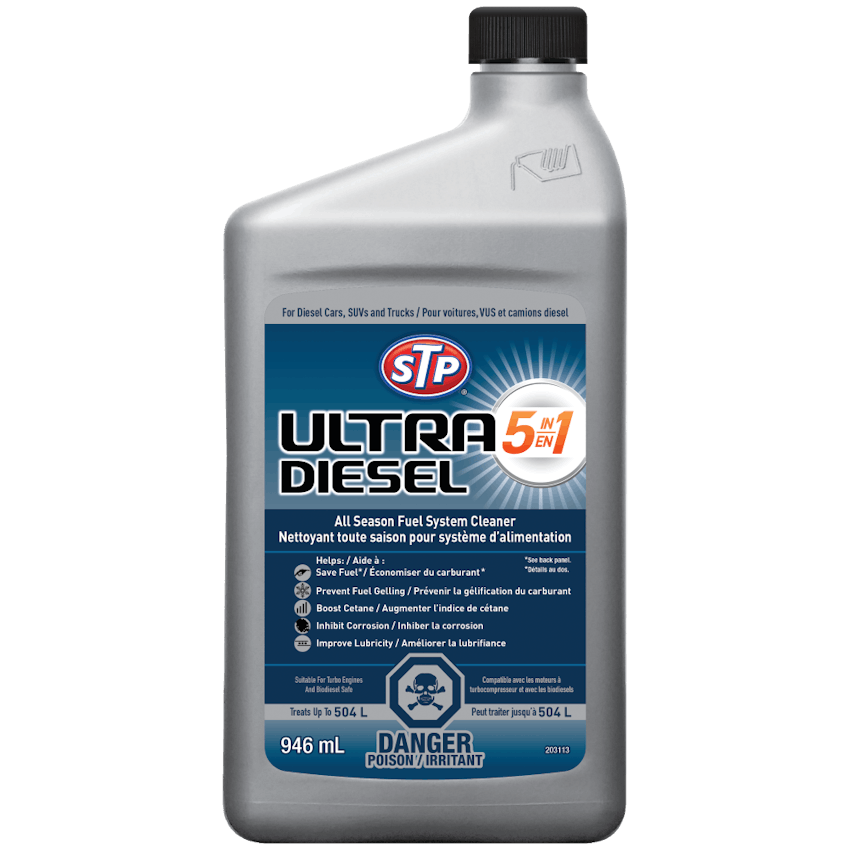 NETTOYANT TOUTE SAISON POUR SYSTÈME D’ALIMENTATION AU DIESEL ULTRA 5-EN-1